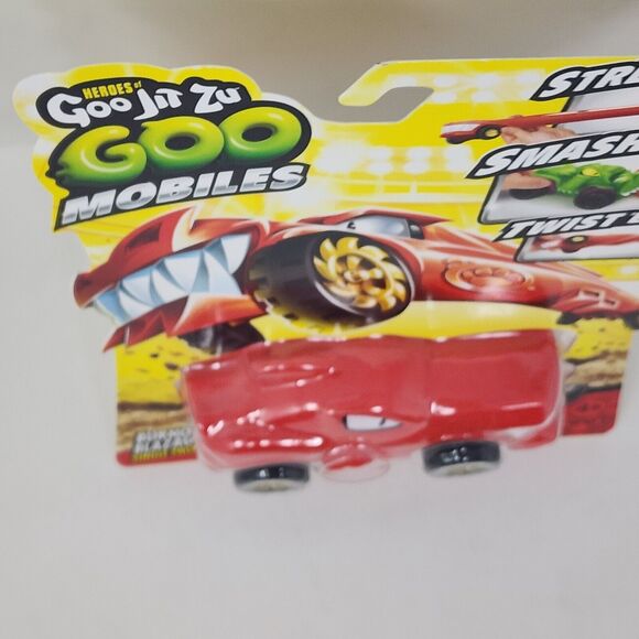 Goo Jit Zu Squishable Car Burnout Blazagon Toy Vehicle Ride Red Collectors Item - Picture 4 of 9